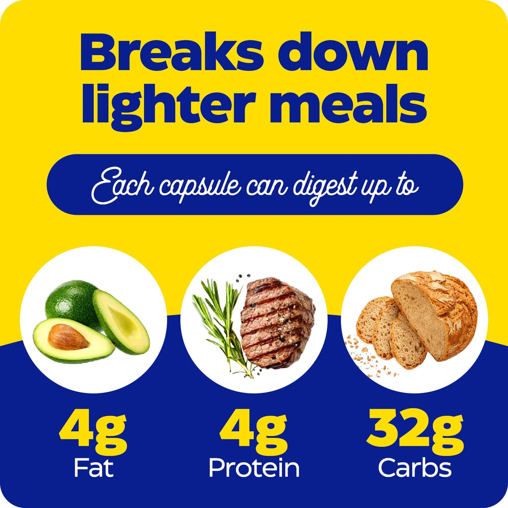 Enzymedica Digest Basic ingredients list showcases natural enzymes without common allergens.