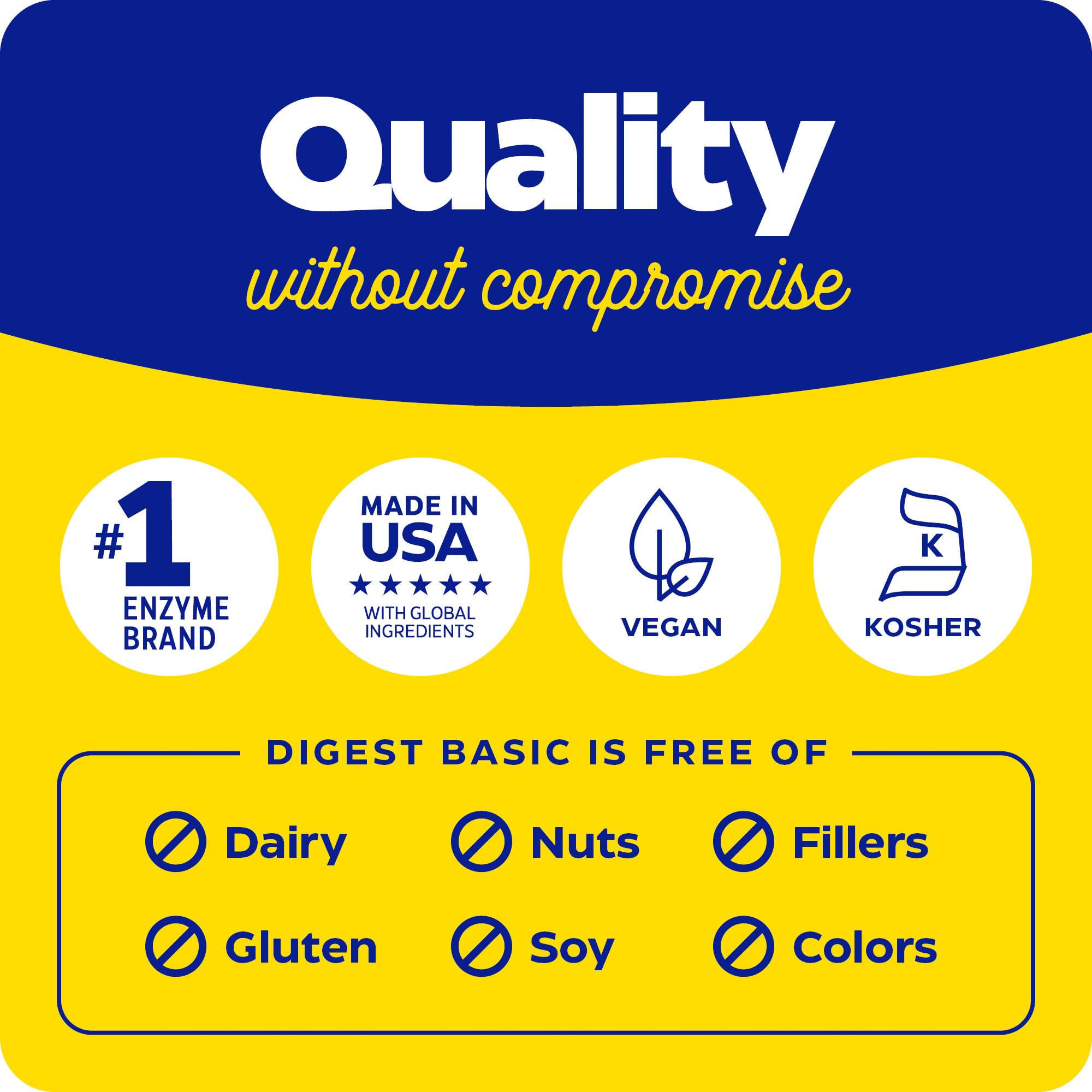 Vegan and kosher certification marks on the box.