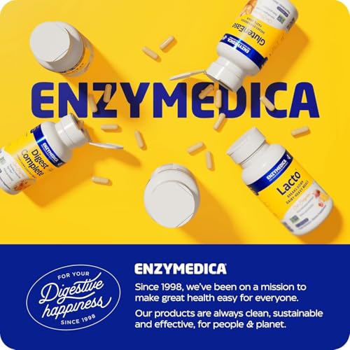 Enzymedica Digest Gold daily-dose illustration highlights simple once-daily routine