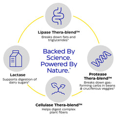 Vegan gluten-free dairy-free enzymes suitable for sensitive diets