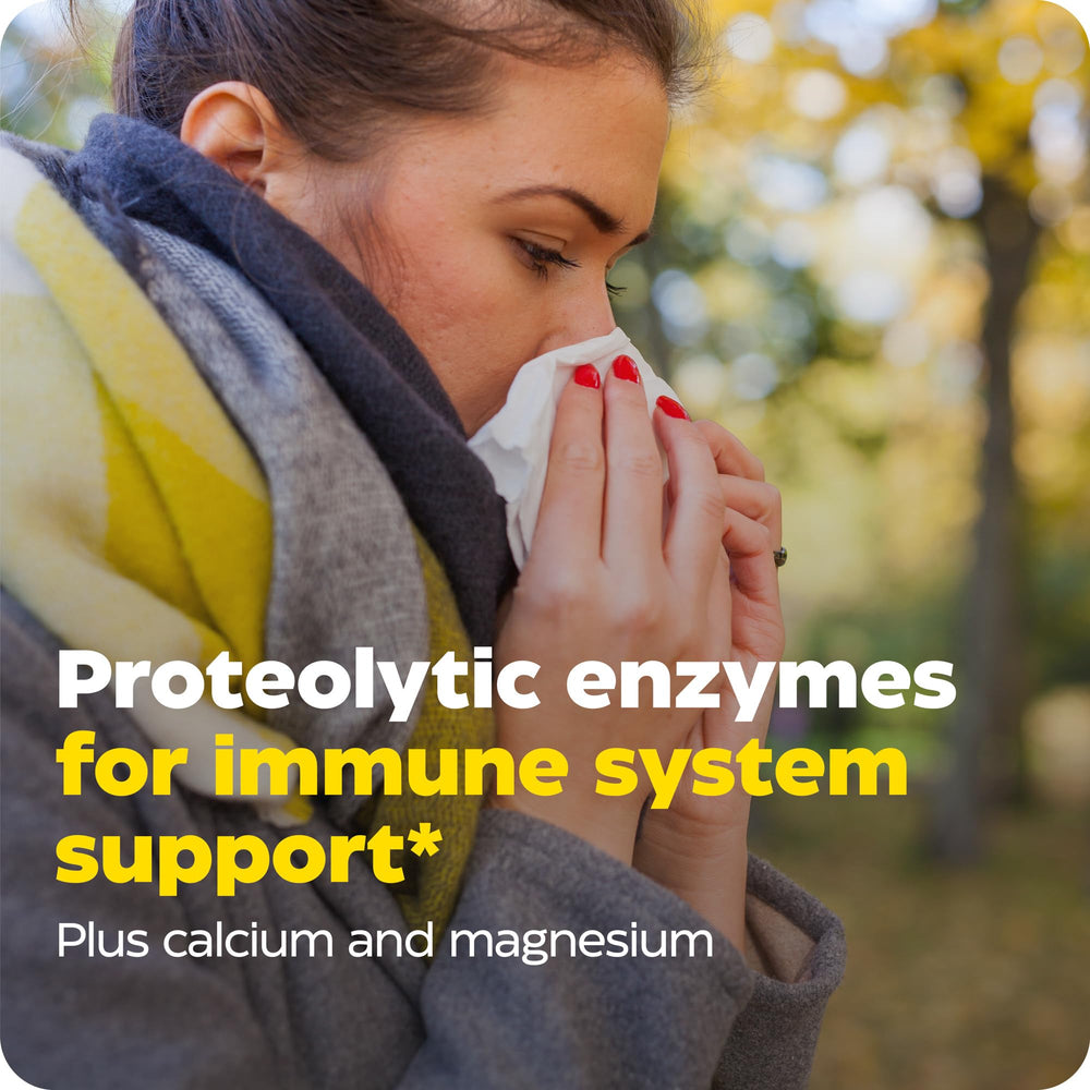 Visual of Thera-blend technology powering multiple enzymes across pH levels.