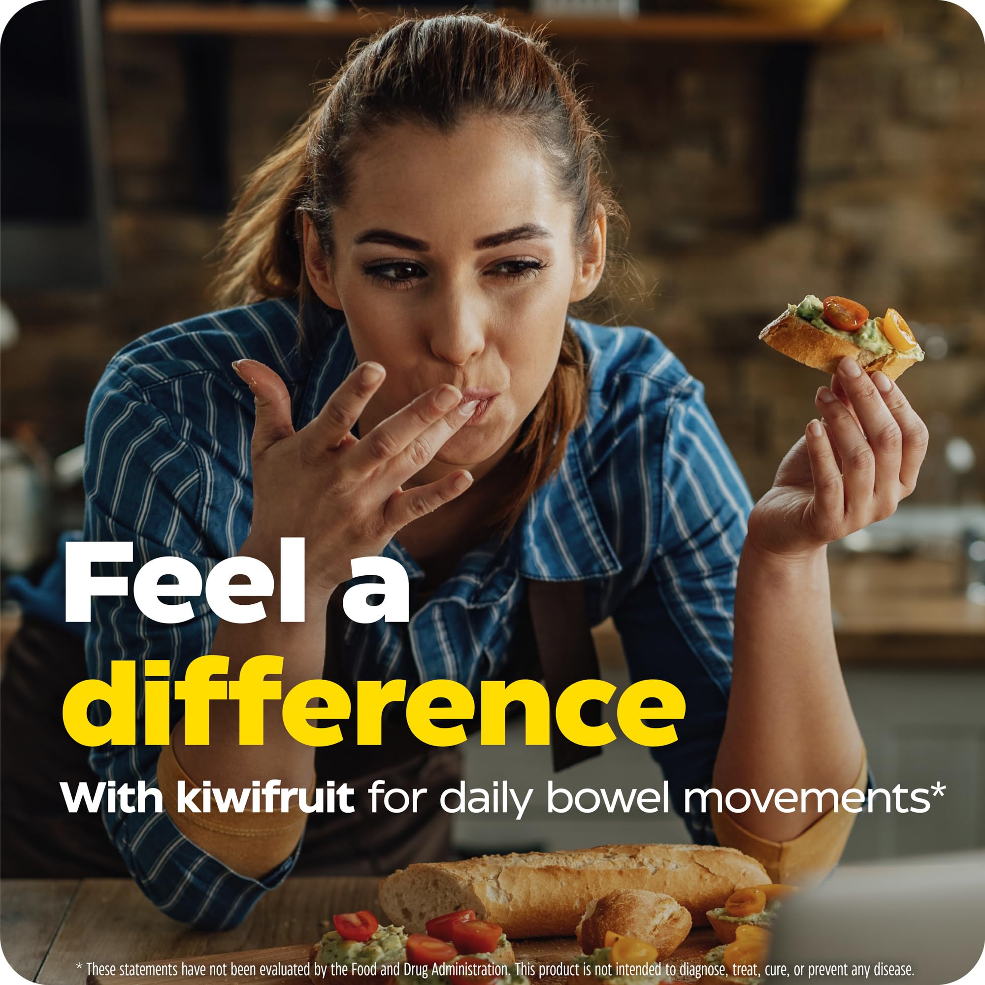 Pouring Enzymedica Kiwi Regularity capsules for easy dosing
