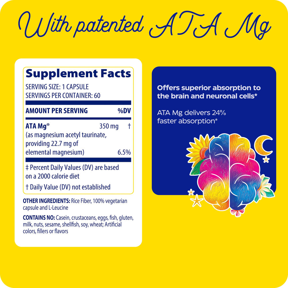 Enzymedica Magnesium Mind packaging close-up communicates clean label values