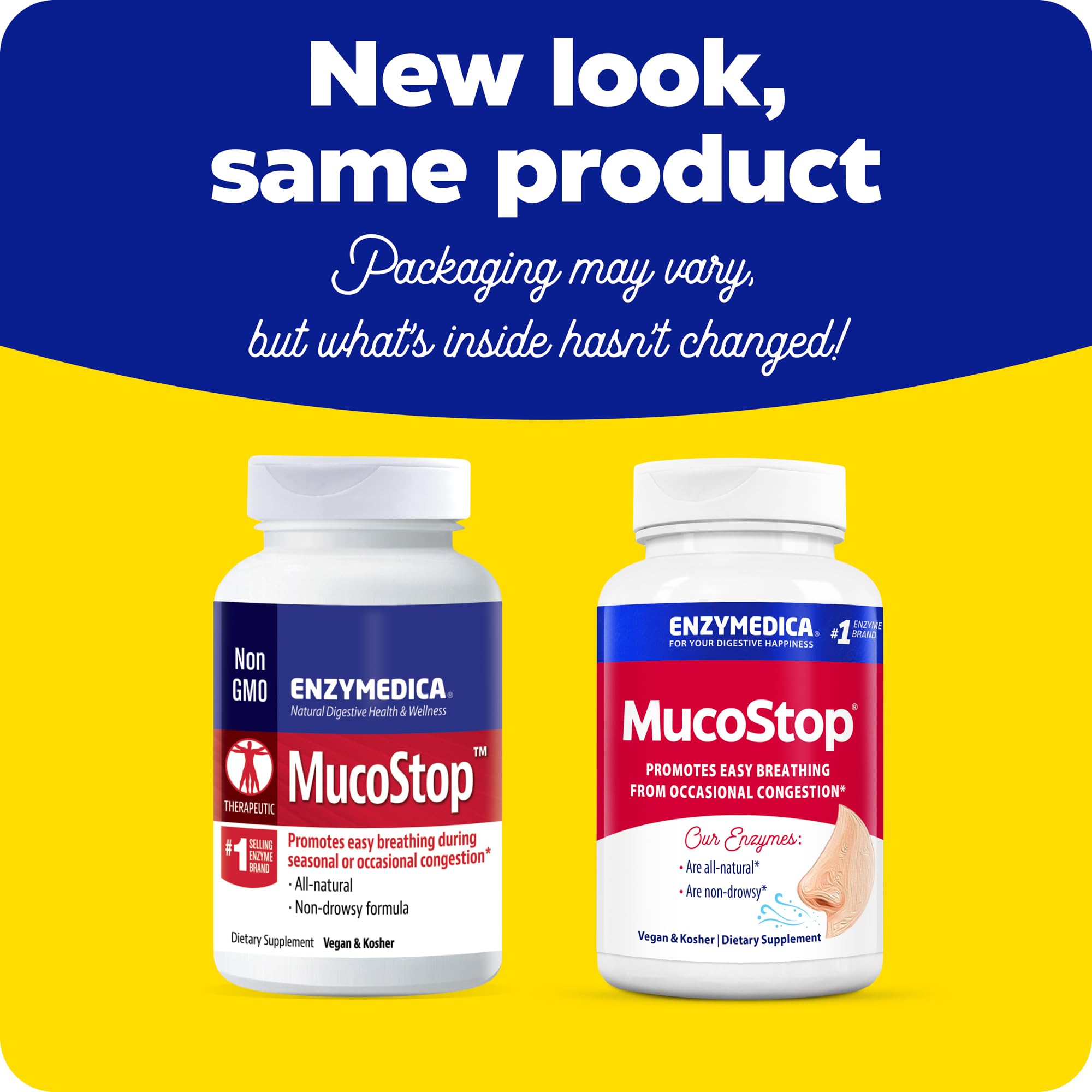 MucoStop travel-friendly bottle on a carry-on bag