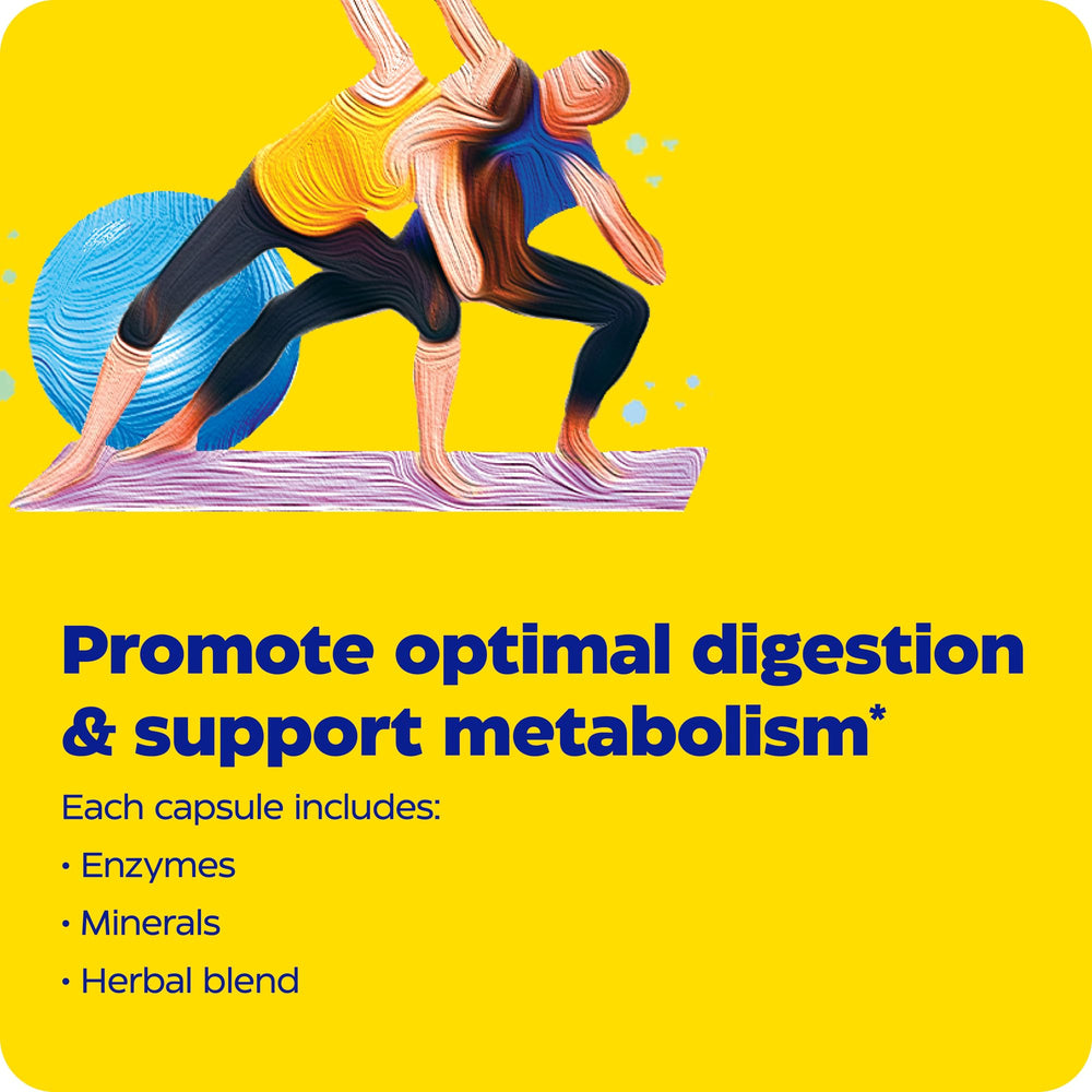 Enzymedica pH-Basic marshmallow root and papaya leaf botanicals close-up.