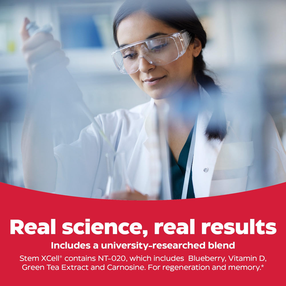 Science icon representing stem cells linked to Stem XCell research support