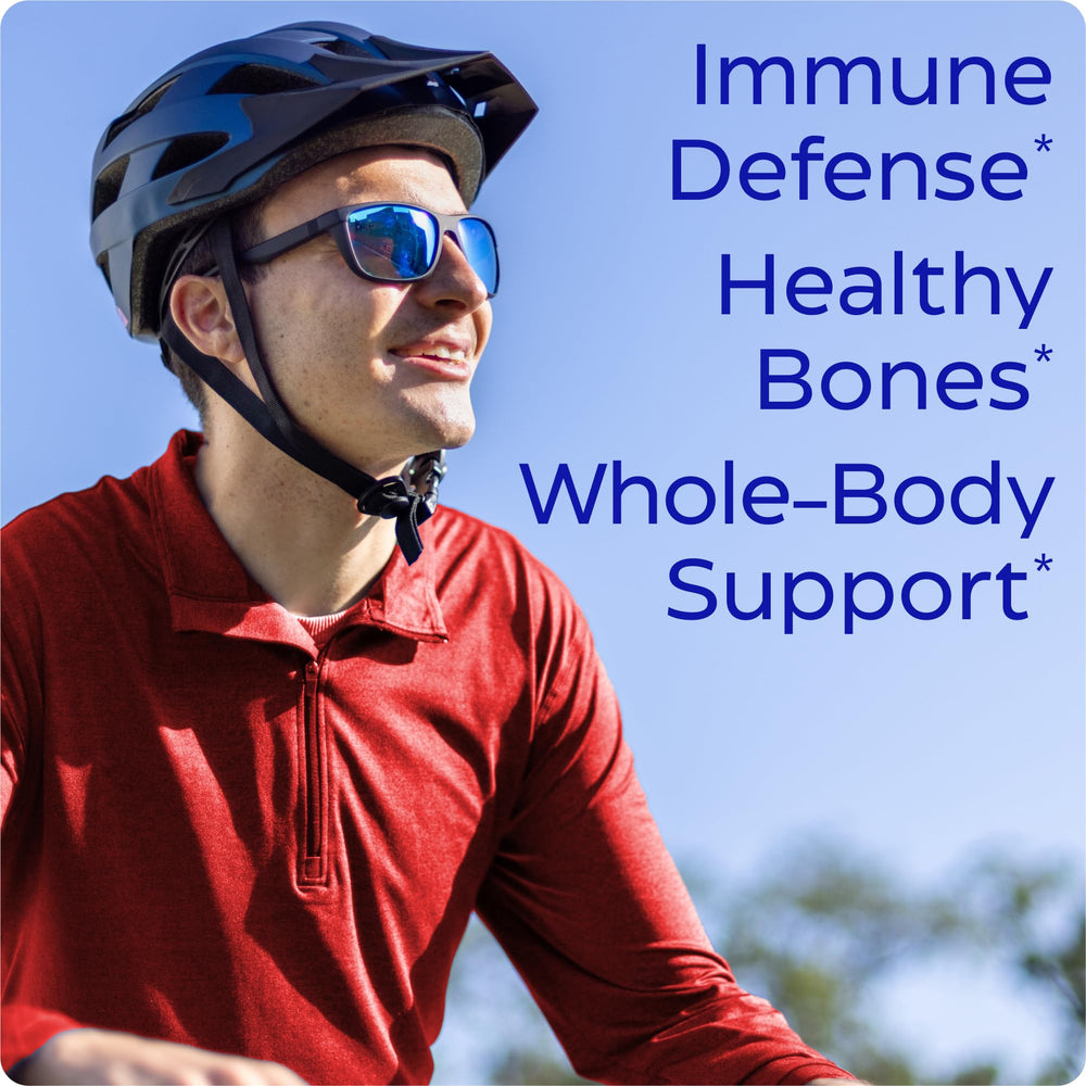 Enzymedica ingredients label featuring shiitake and inulin in the D3 K2 formula.