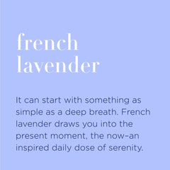 EO Organic Hand Sanitizer Spray with lavender aroma for calming scent on the go