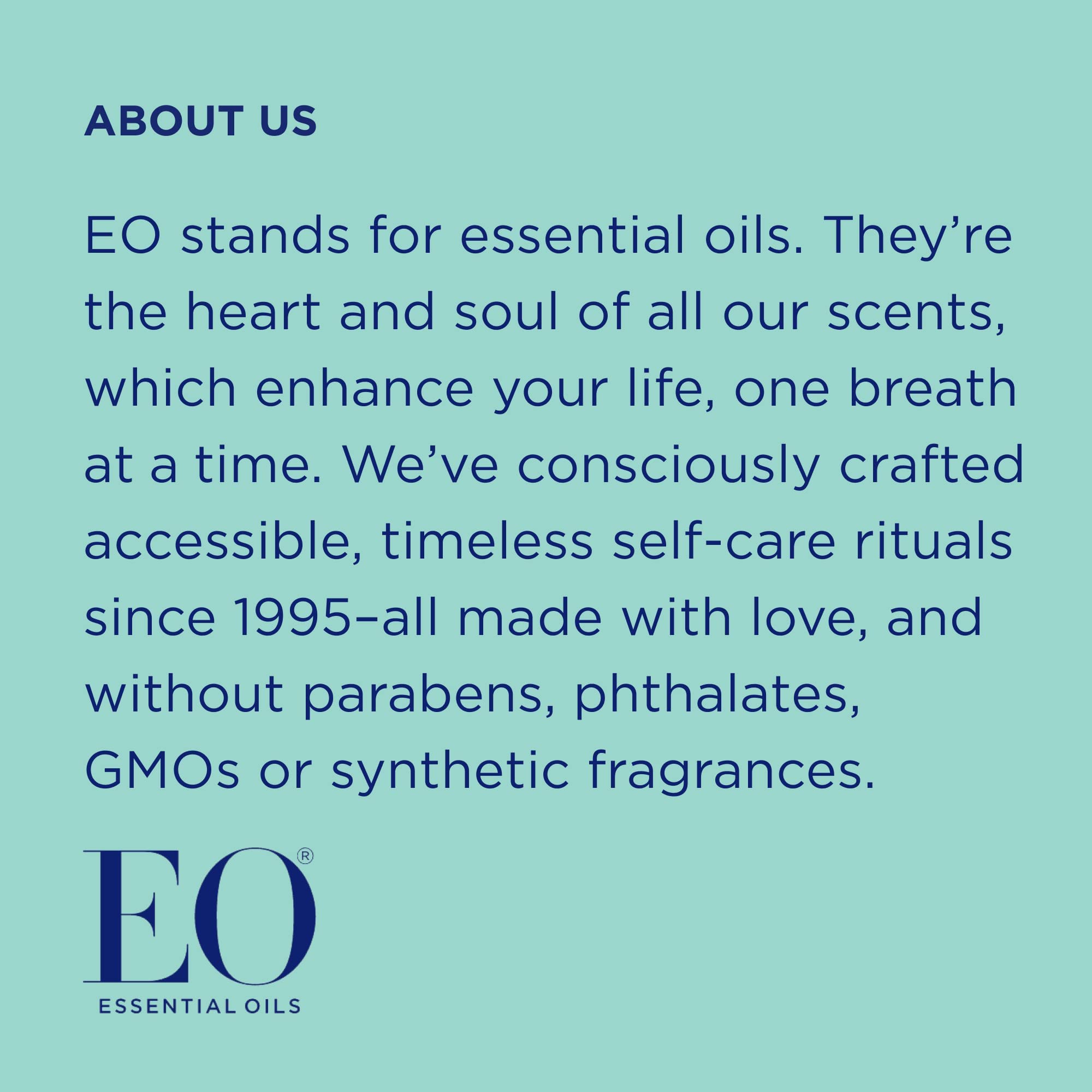 EO hand sanitizer with aloe and glycerin leaves hands soft after use