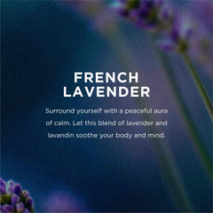 Close-up of lavender aroma in EO spray, offering a calming scent