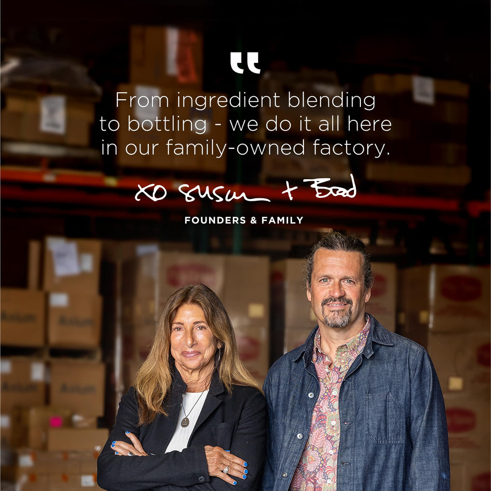 Label notes 62% ethanol and non-GMO sugar cane source