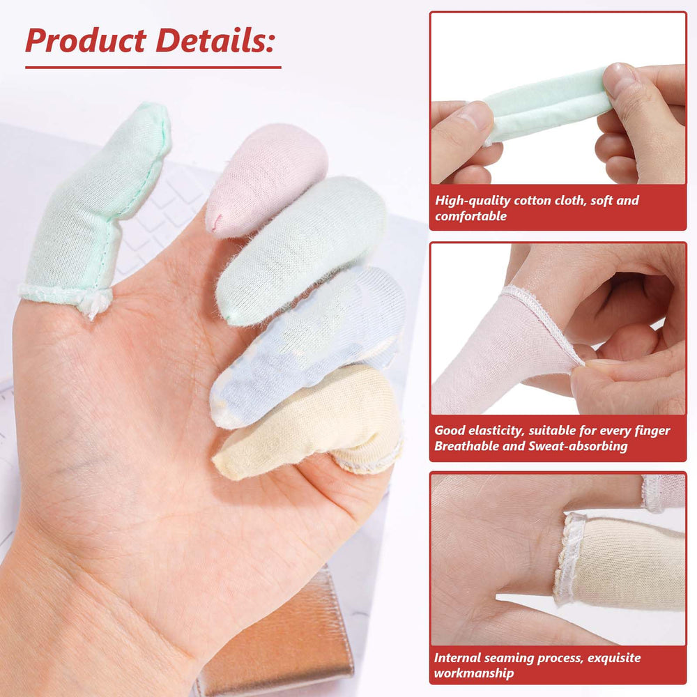 EORTA finger cots protect healing cuts and calluses during delicate tasks.
