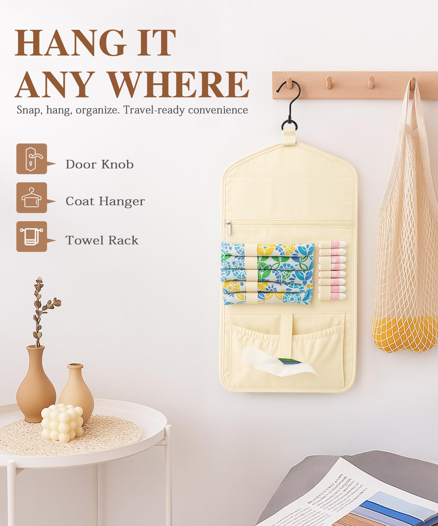 EPEDAL24 compact 6x1x9 inches fits purses and backpacks.