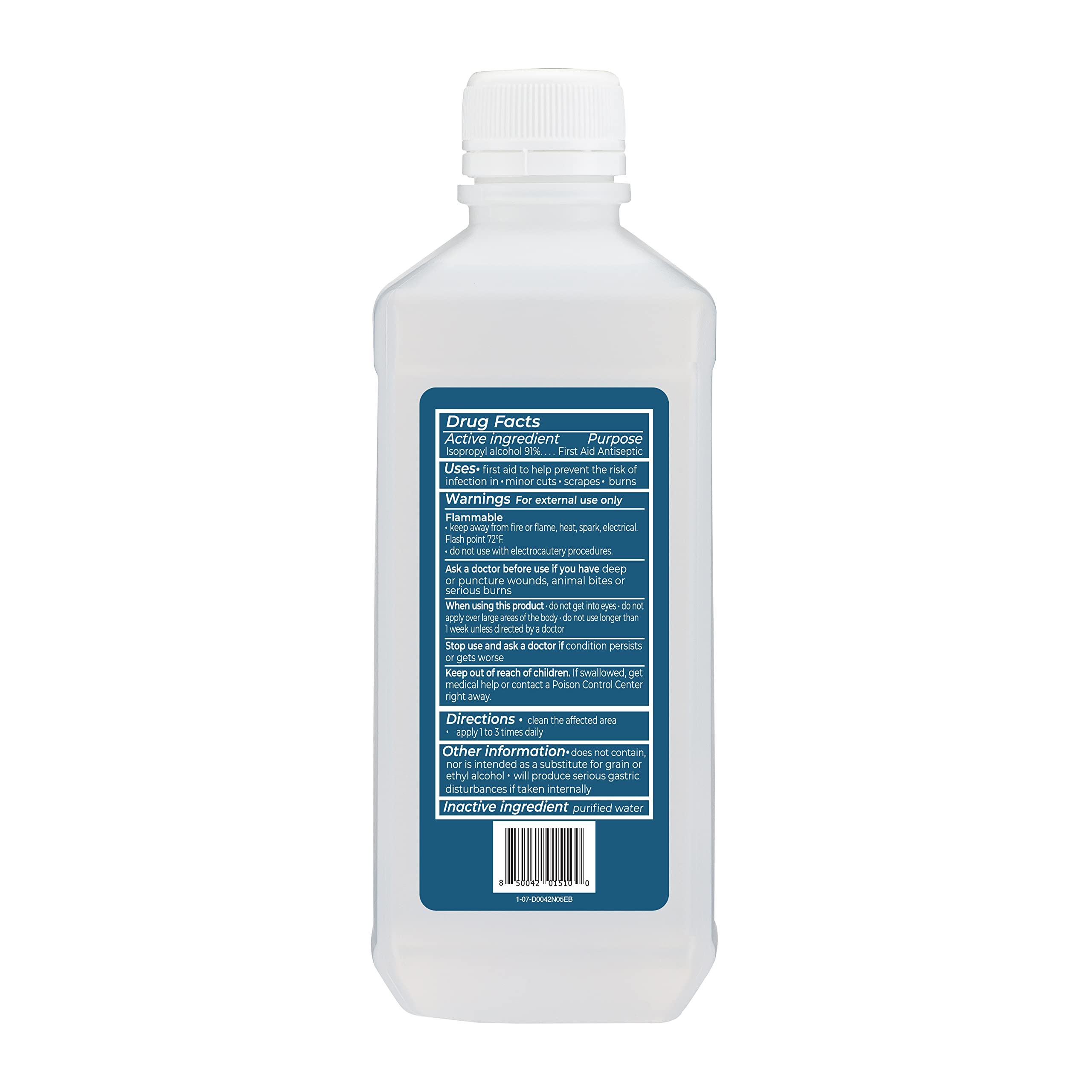 Epic Medical Supply isopropyl alcohol 91% packaging ensures safe storage