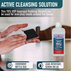 Epic Medical Supply wound care with 70 percent IPA for skin-safe cleansing.