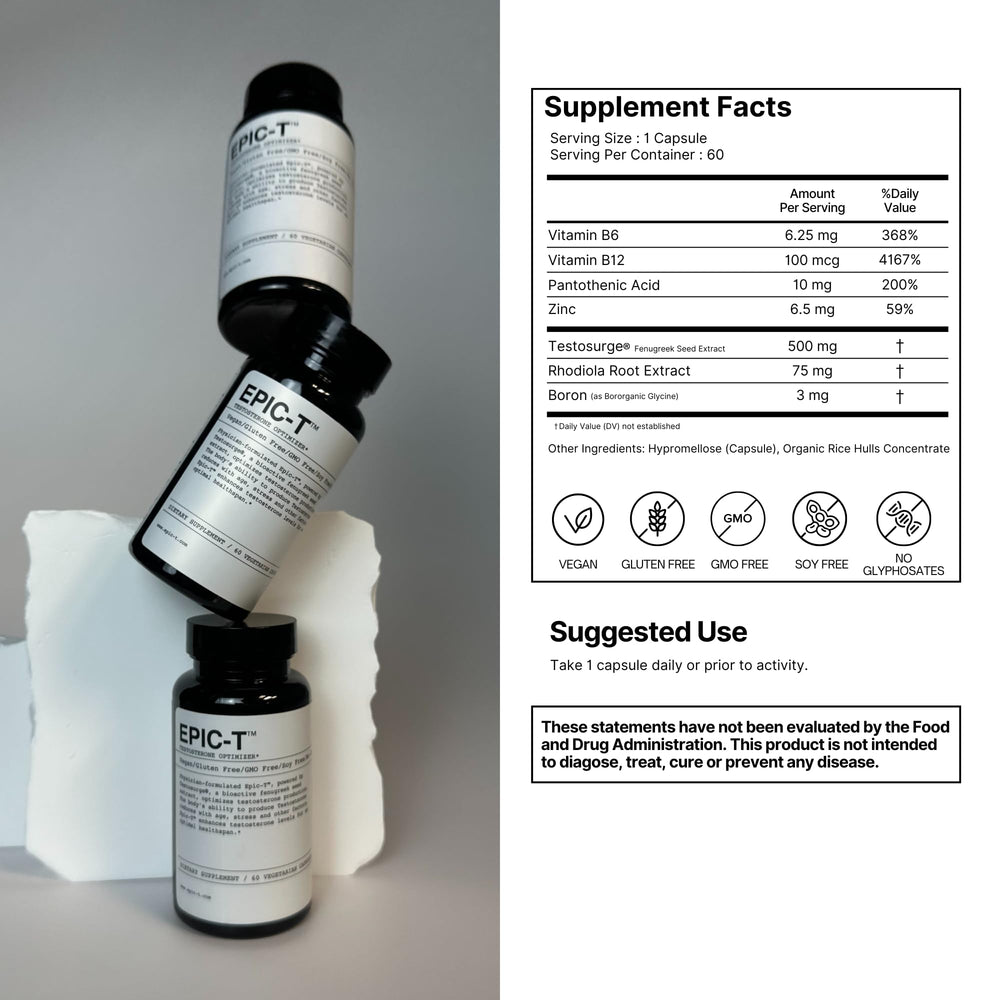 EPIC-T packaging with recyclable materials underscores clean-label approach.