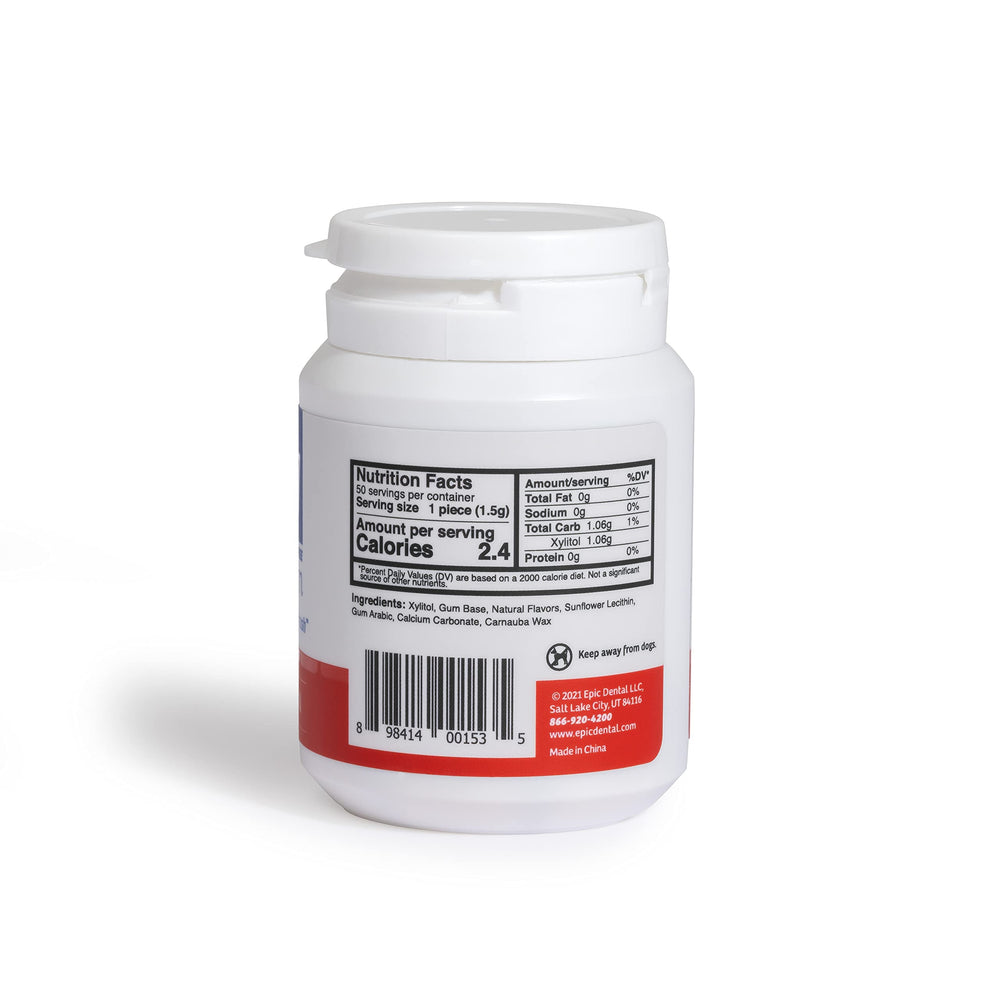 Epic Xylitol Cinnamon Gum Daily-Use demonstrates easy everyday refreshment.