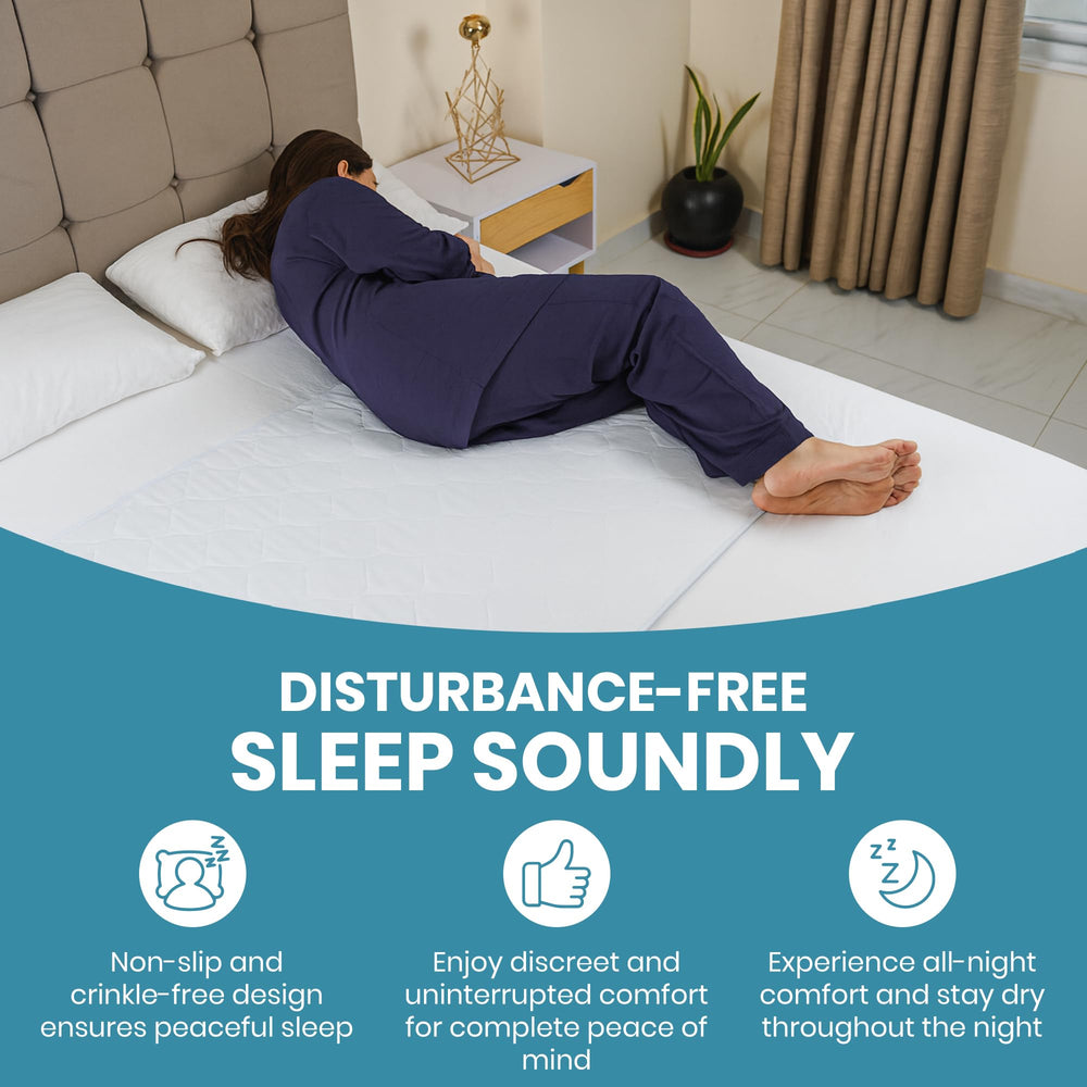 Epica bed pads are multi-use for adults, babies, and pets