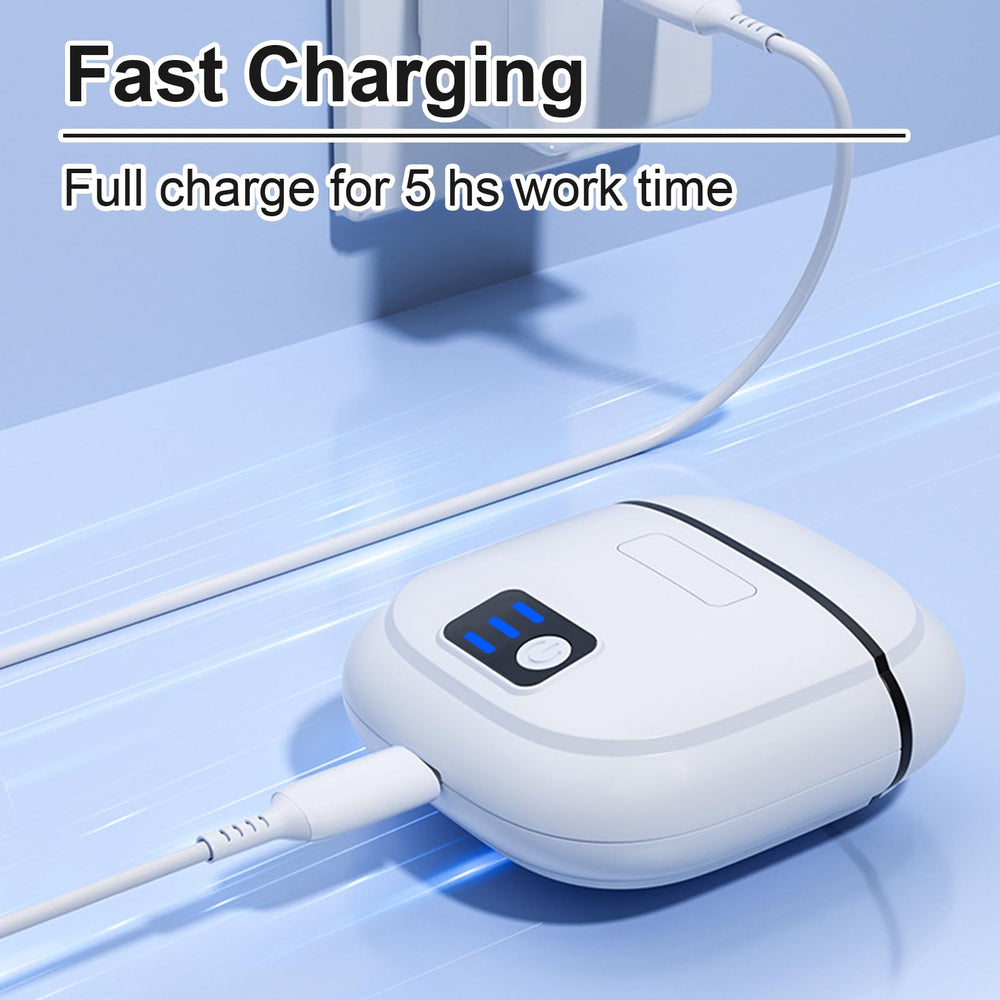 Epinovo electric nail clipper with nail file included for a smooth finish