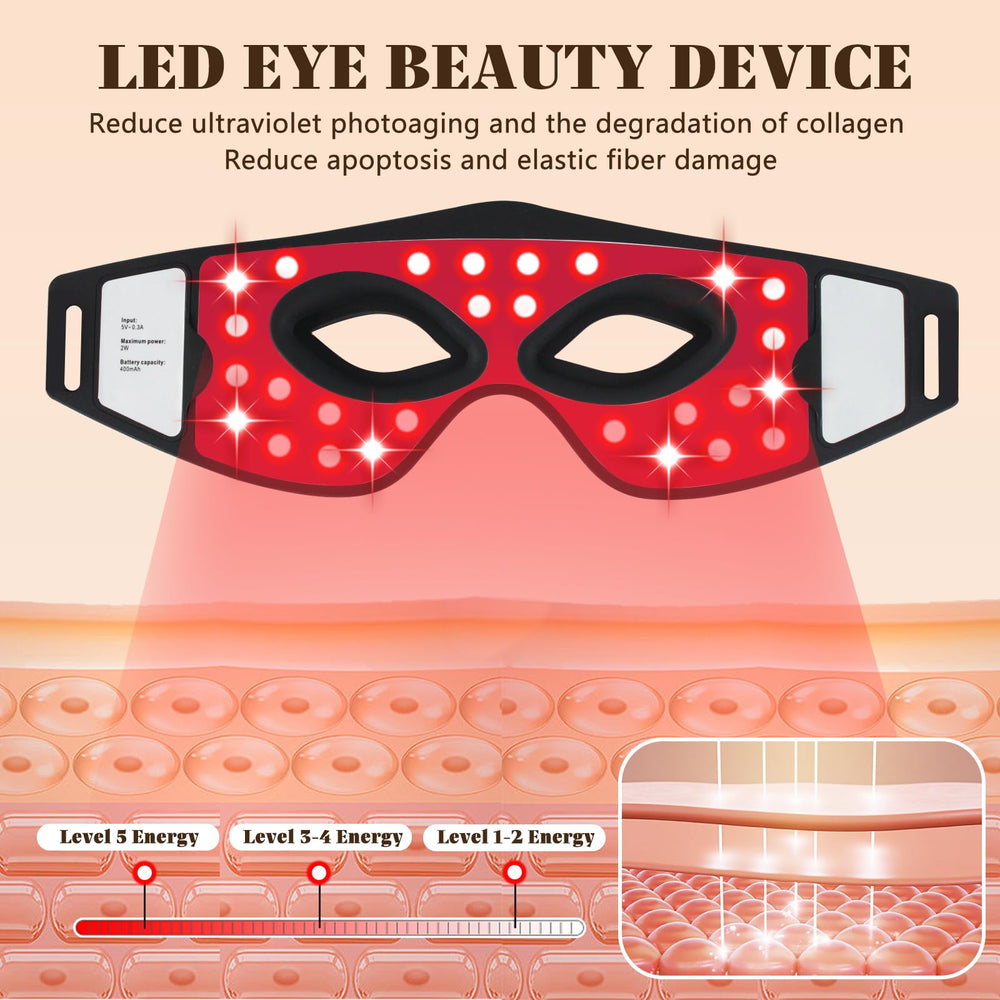 Epinuo eye mask made of soft silicone for gentle wear.