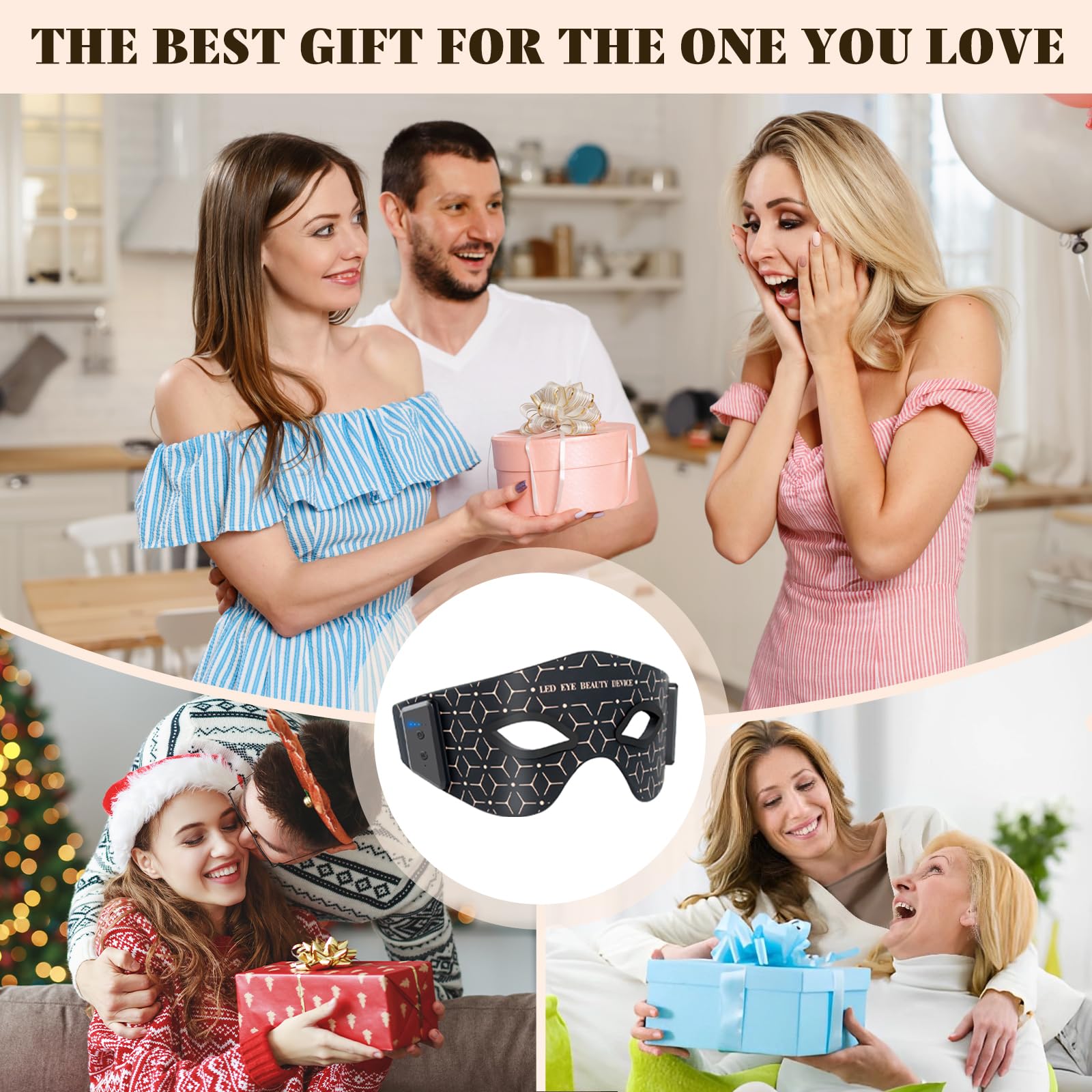 Epinuo eye mask suitable for relaxing routines like yoga or reading.