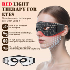 Epinuo USB-powered eye mask designed for on-the-go use.
