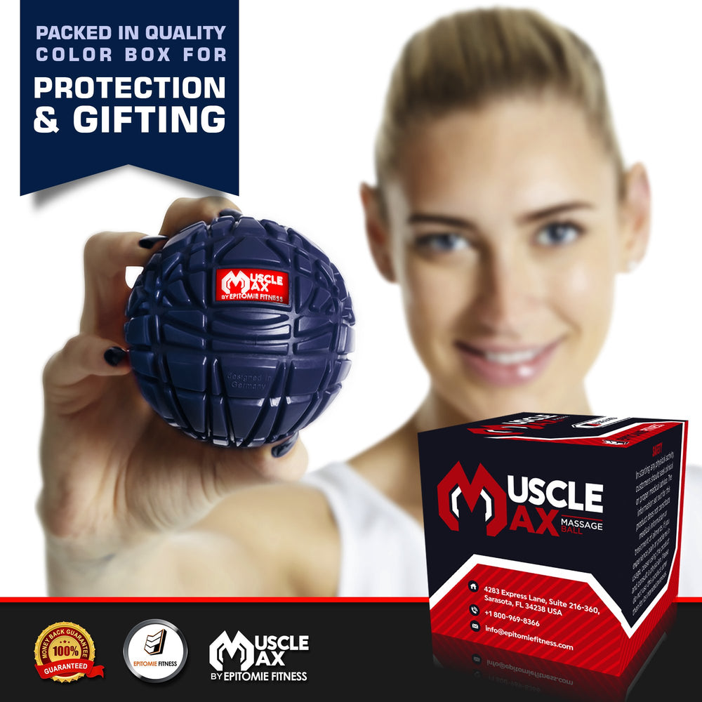 Epitomie Fitness Muscle Max under shoulder for self massage and tension relief