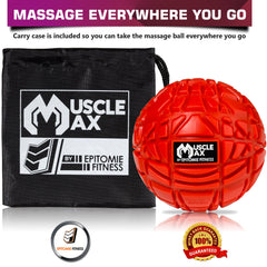 Ball used for mobility and recovery sessions at home