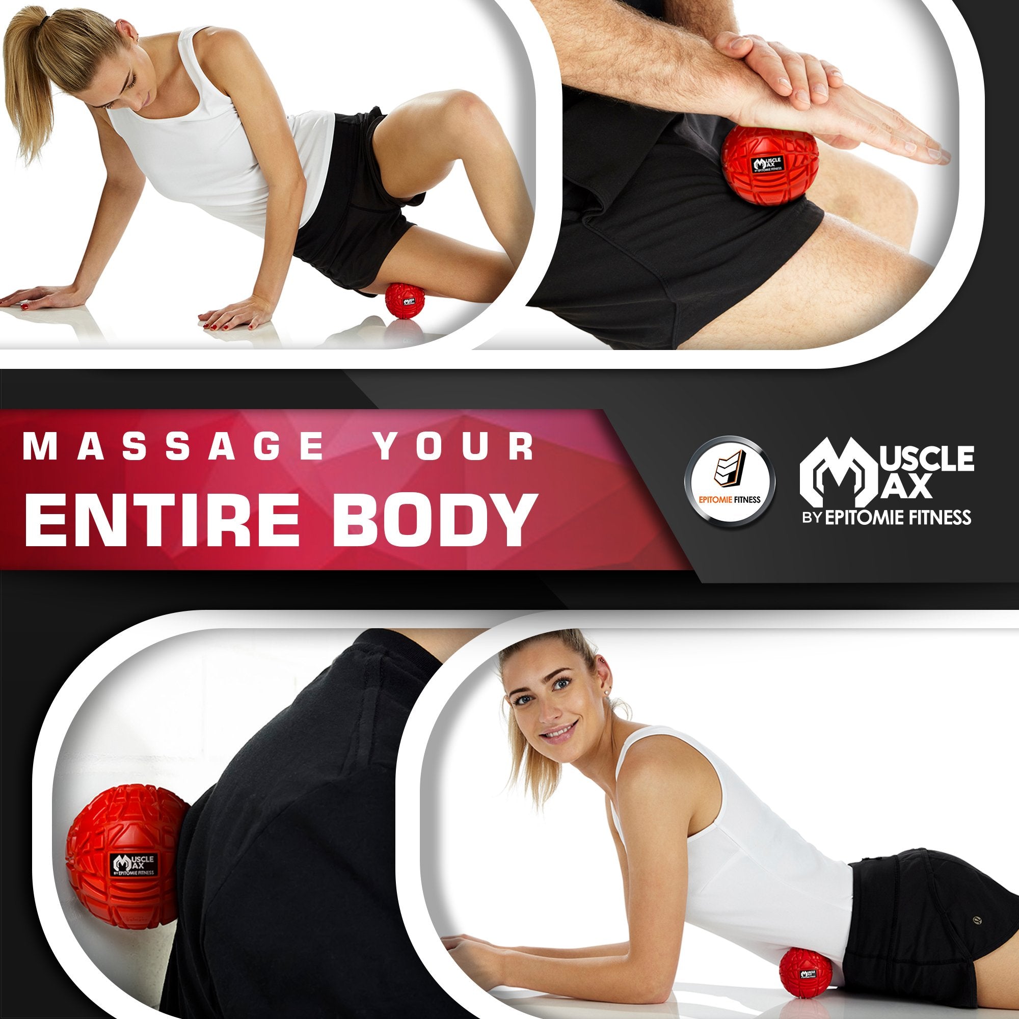 Travel bag included with the Muscle Max Ball