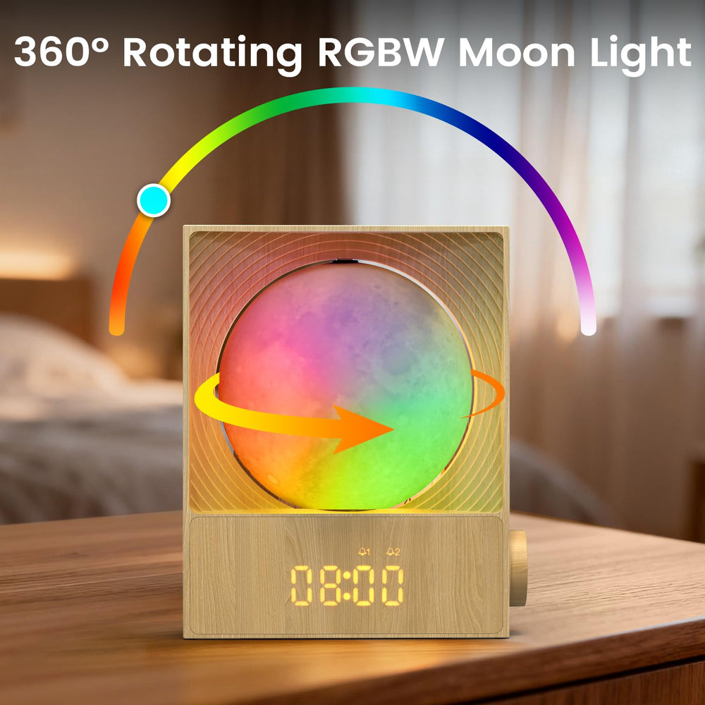 Epochleno 360-degree moonlight illuminator offers immersive ambiance for winding down.