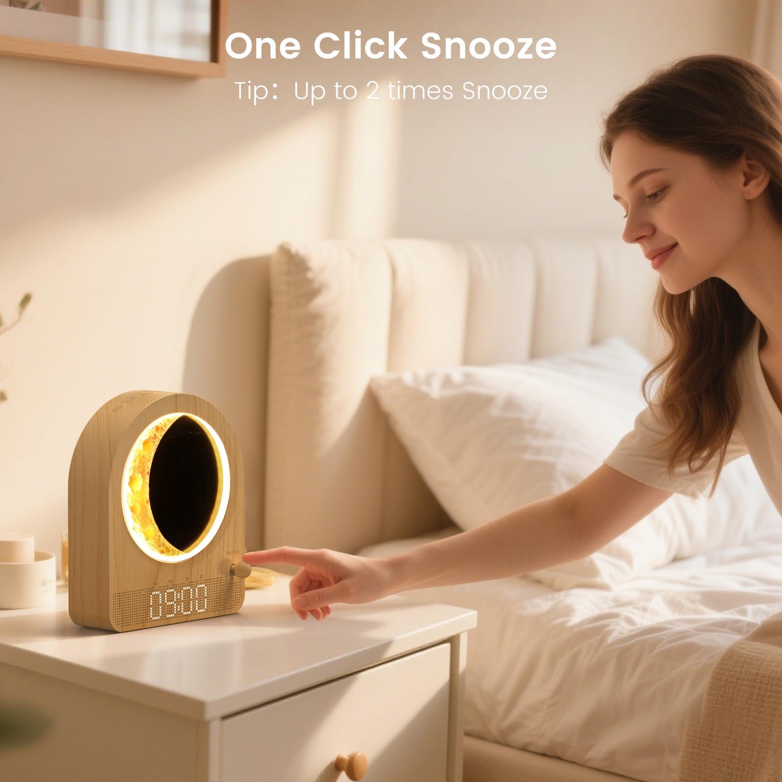 Epochleno countdown timer auto-shuts off audio and light.