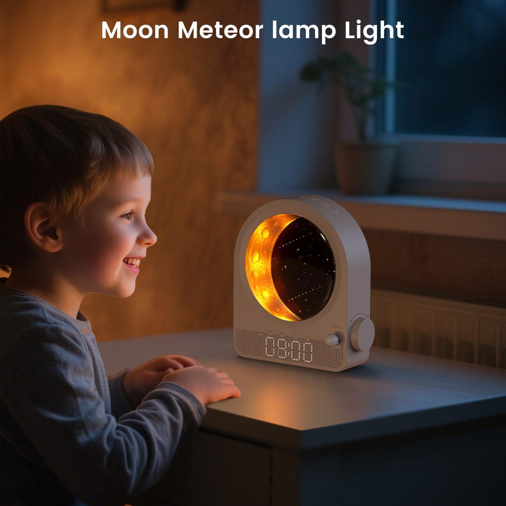 Epochleno Sunrise Alarm Clock snooze lever enabling quick 10-minute extension.