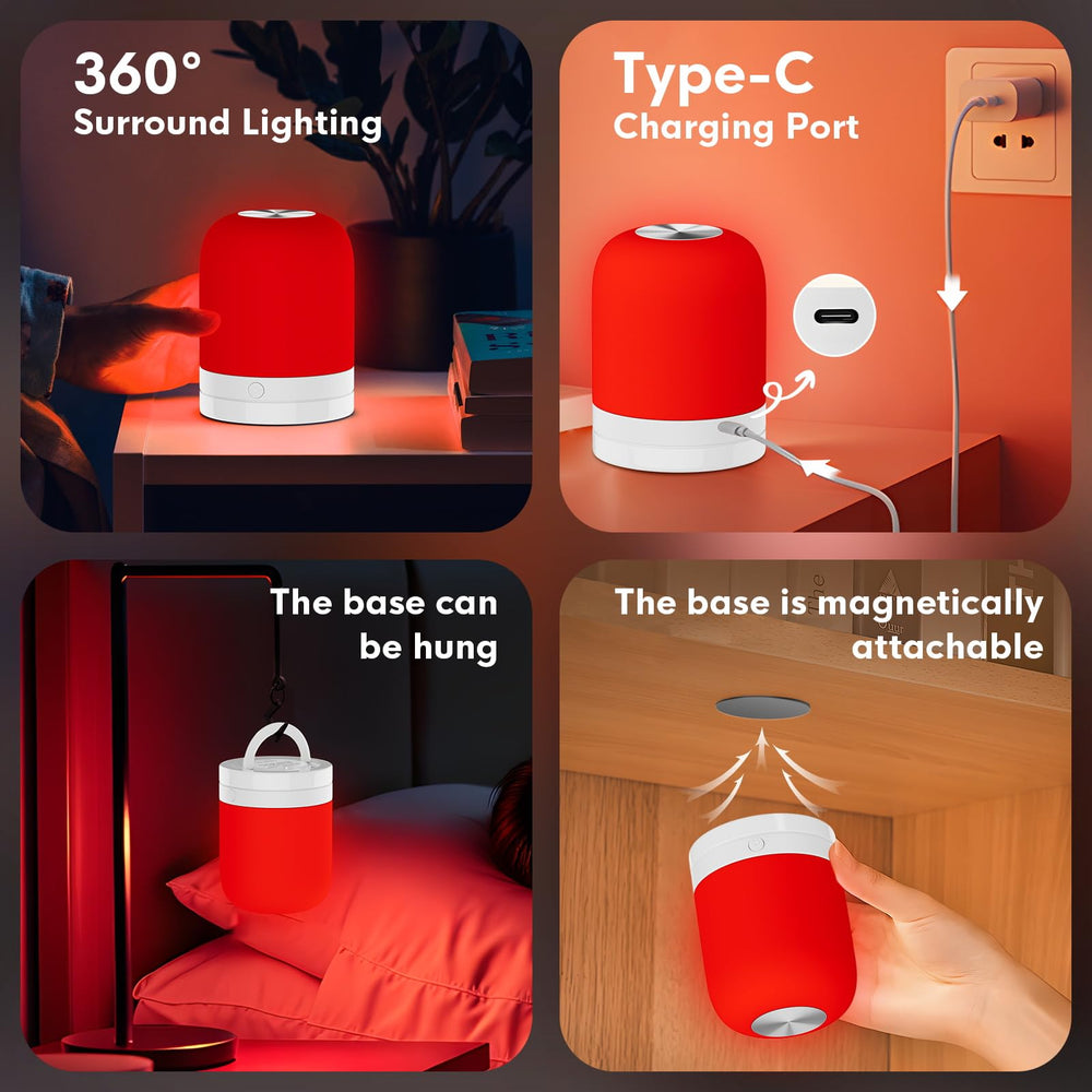EPOE nightlight with timer auto-shutoff for convenience