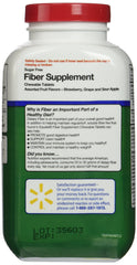 Equate Fiber Supplement chewables close-up with assorted fruit flavors