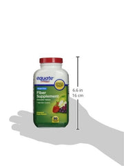 Equate Fiber Supplement ingredients panel highlighting inulin