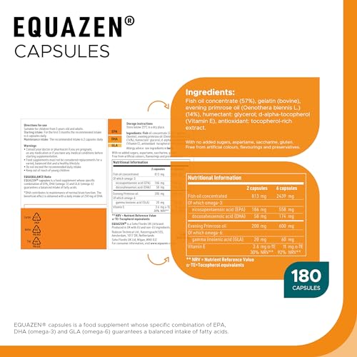 Equazen Eye Q on breakfast table for easy daily routine.