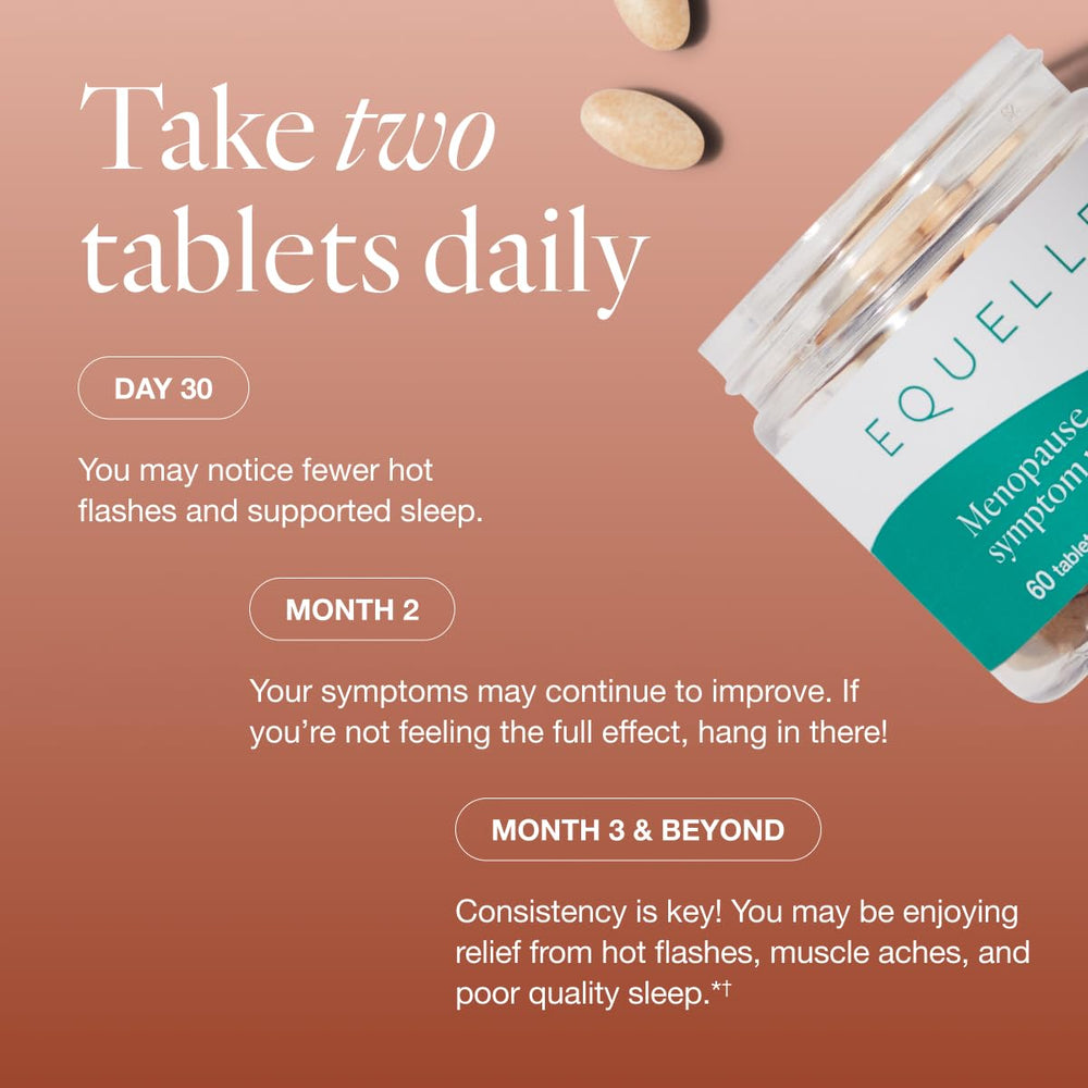 Equelle bone-health-support formula aids daily vitality without hormones.