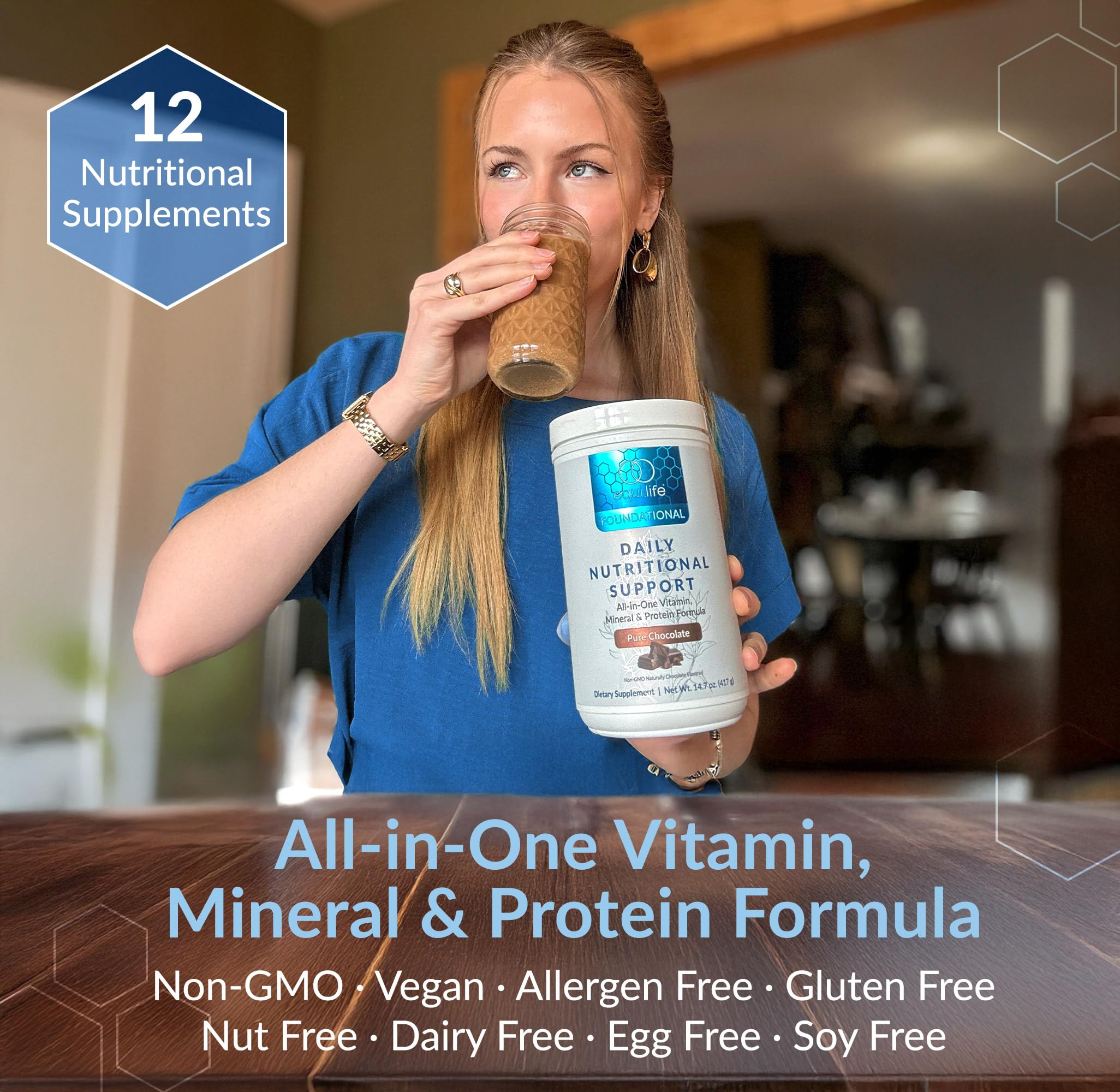 Equilife Daily Nutritional Support electrolytes supporting daily hydration