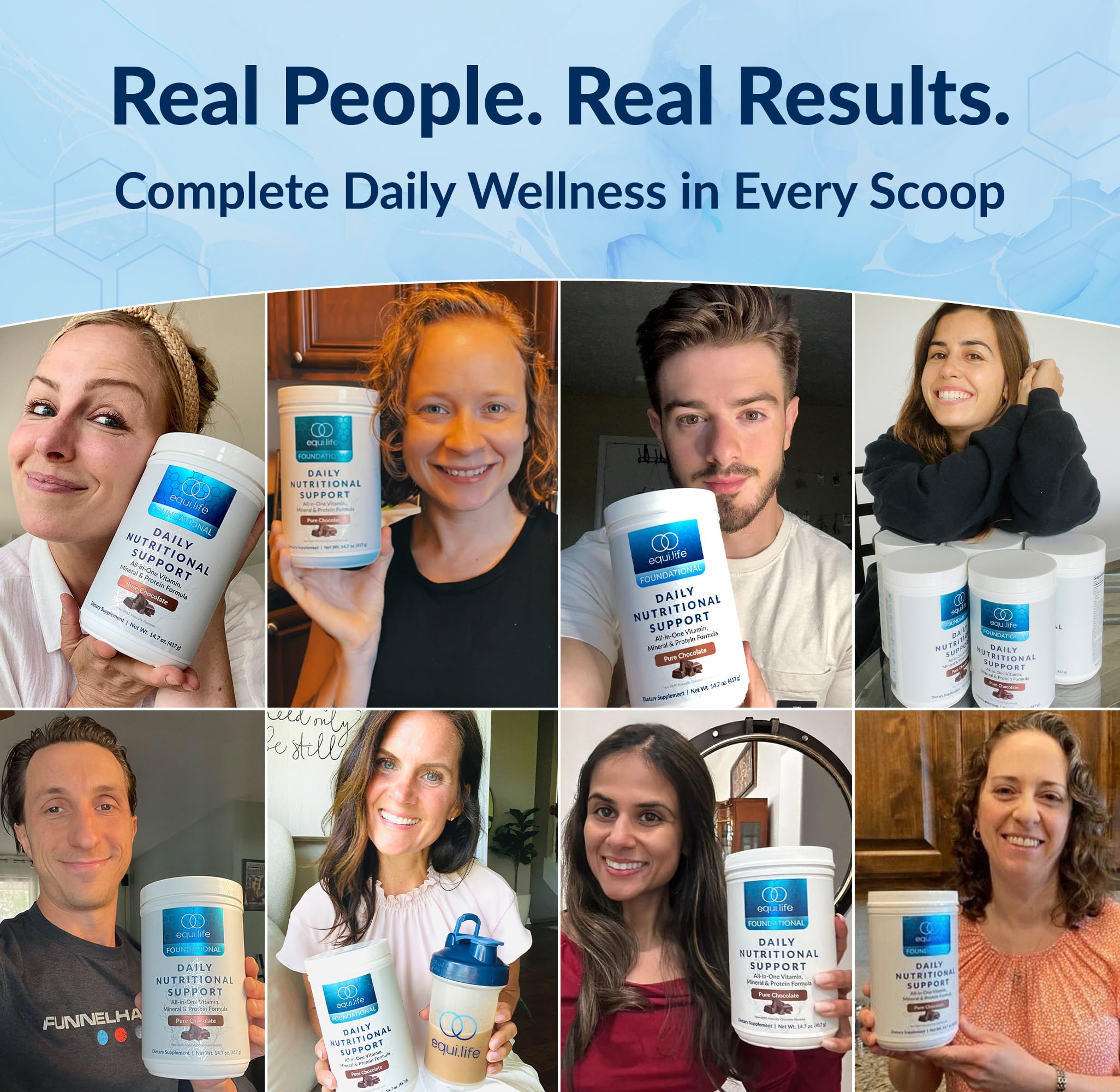 Equilife Daily Nutritional Support pea protein with vitamin D for daily energy