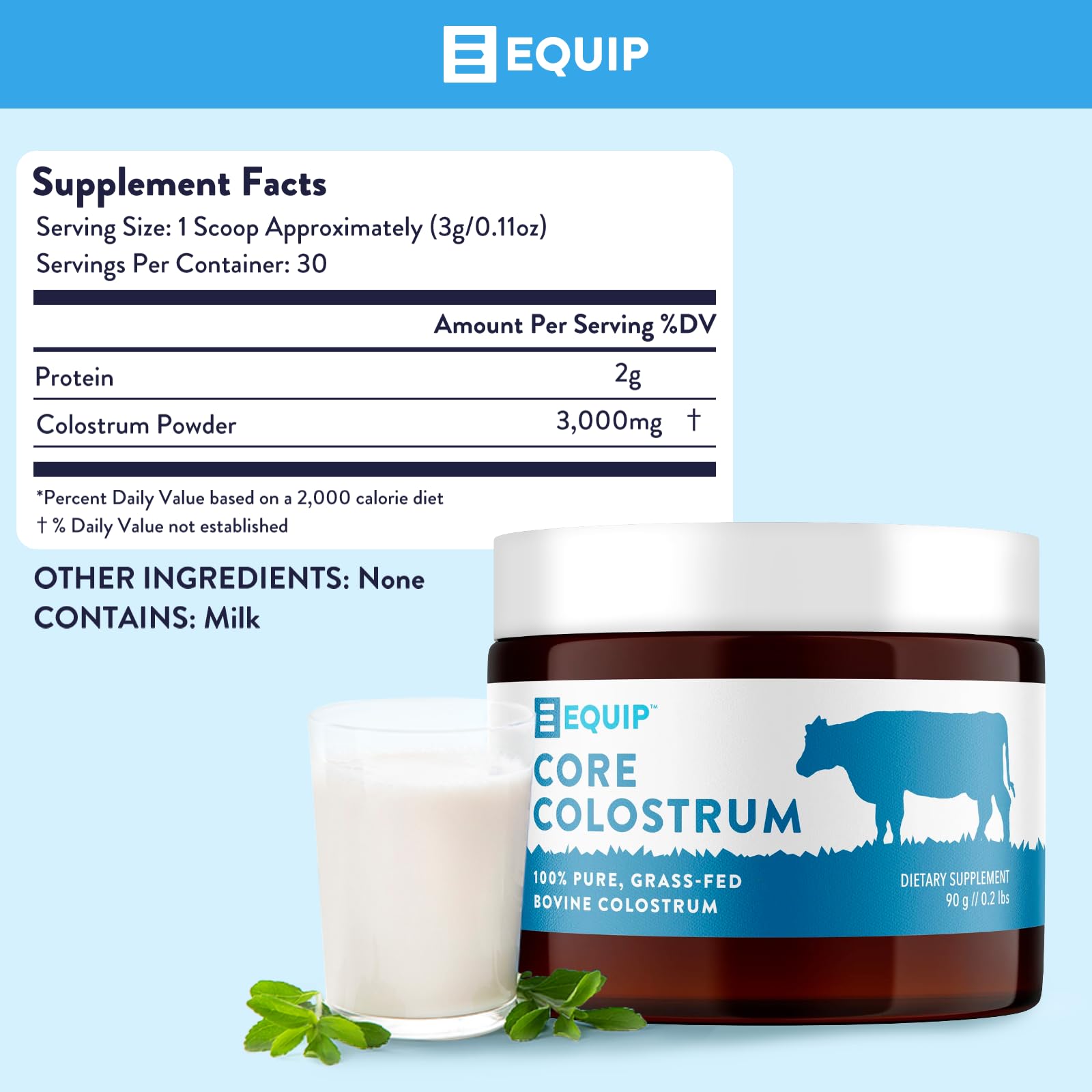 Powder dissolved in beverage demonstrates easy integration into routine