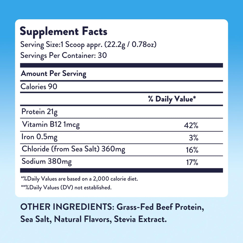 Equip Foods Prime Protein nutrition panel highlights high protein and low sugar