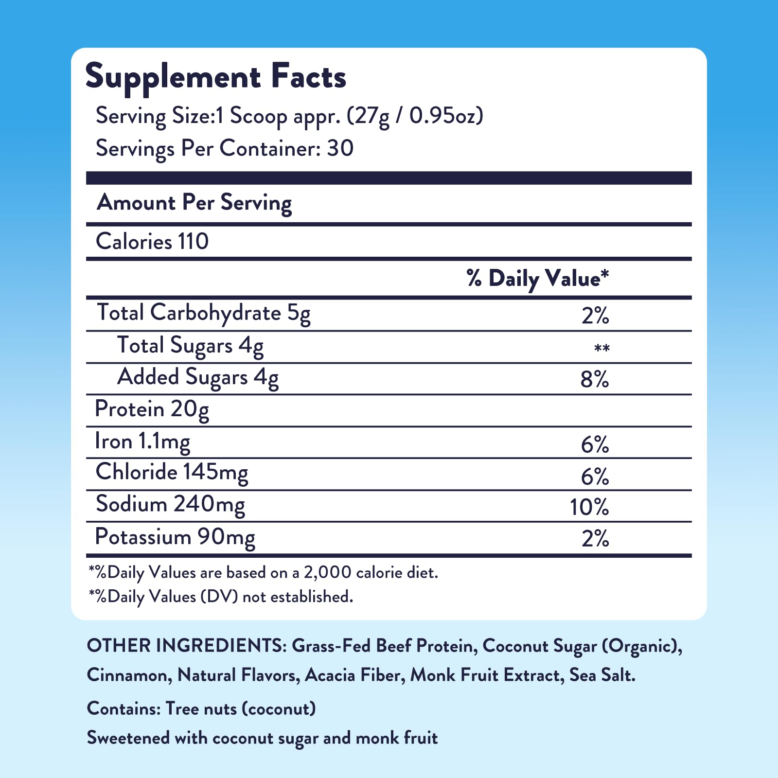 Dessert-inspired Cinnamon Roll flavor for a satisfying protein boost