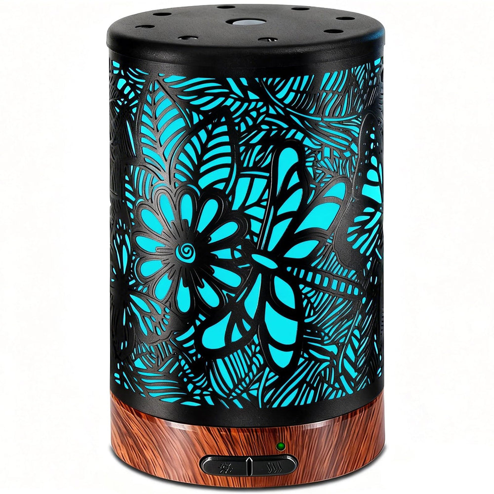 EQUSUPRO Dragonfly metal diffuser cover enhances modern decor while diffusing aromas.