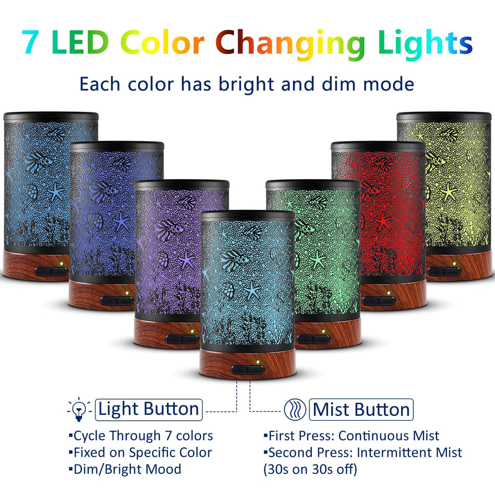 EQUSUPRO metal cover provides durable, premium finish for long-lasting aroma diffusion.