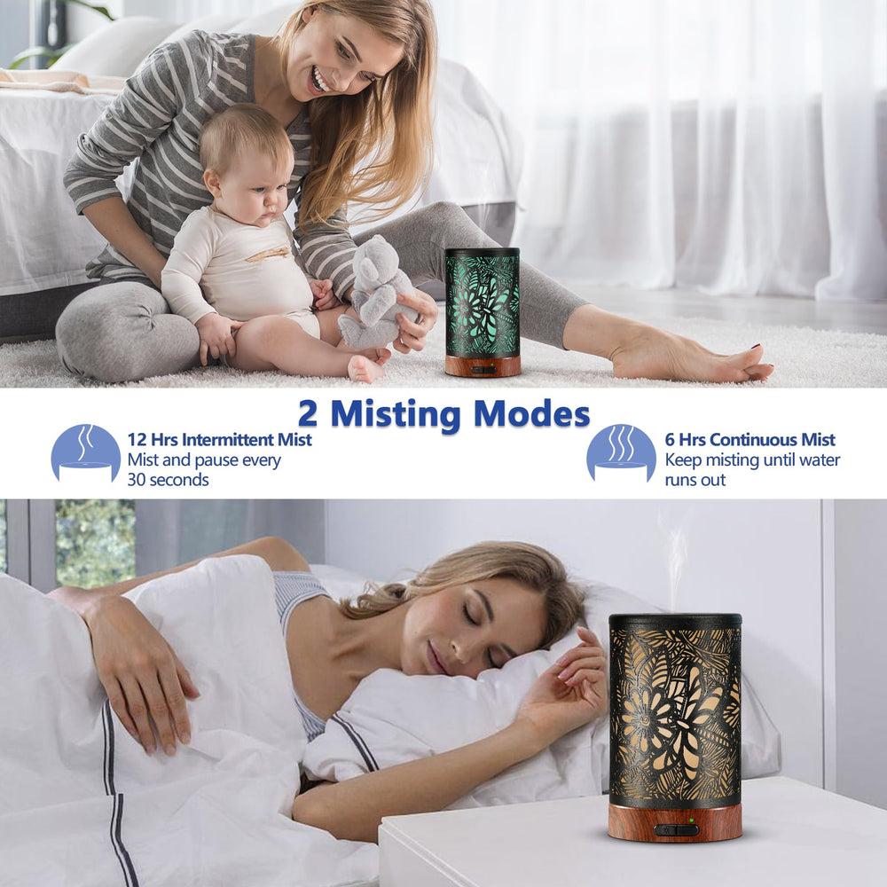 EQUSUPRO two-mist modes diffuser provides flexible diffusion for day or night.