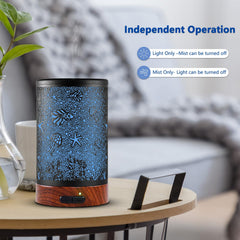 EQUSUPRO two mist modes and seven color LED offer mood-friendly customization.