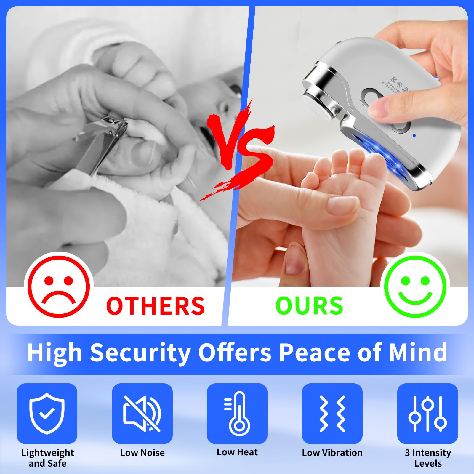ERDFCV ergonomic design reduces hand fatigue during routine grooming