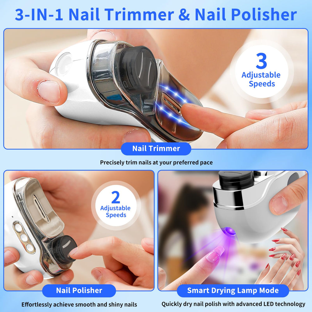 ERDFCV clipper with two speeds for gentle or accurate shaping