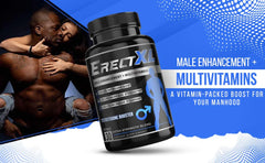 ErectXL packaging box presents a convenient daily supplement.