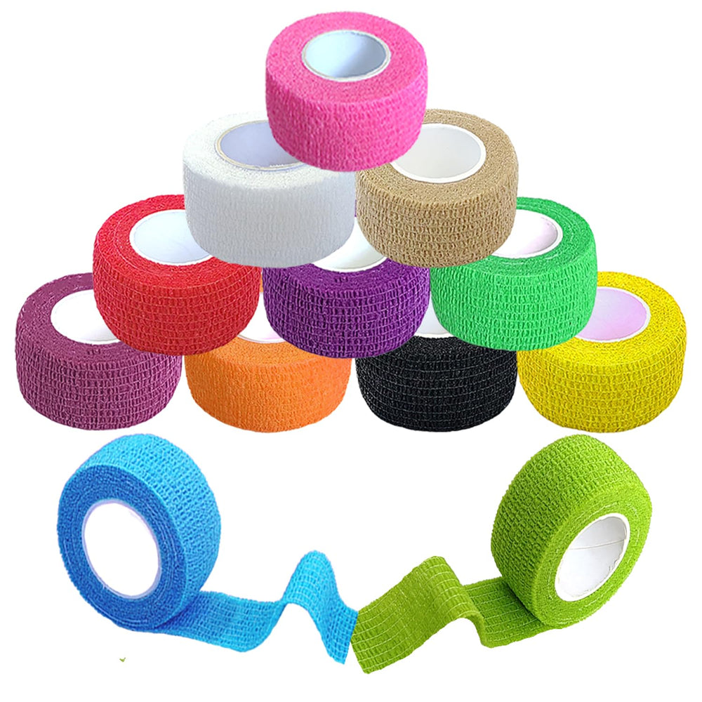 Erewa self-adhesive wrap bandage, 1in x 5yds, breathable and adjustable.